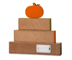 "Fall, Leaves, Pumpkin" Pumpkin & Letter Block LED Tabletop Decor 12 "Fall, Leaves, Pumpkin" Pumpkin & Letter Block LED Tabletop Decor -Northlight Sales Store 810547823 3
