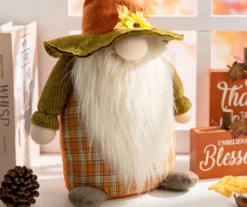 24" Fall Plaid Gnome Standing Decor 11 24" Fall Plaid Gnome Standing Decor -Northlight Sales Store 810547825 A0 3