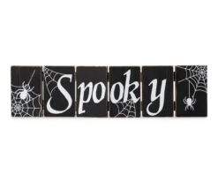 "Spooky" & "Wicked" Dual Sided Hinged Tabletop Decor 14 "Spooky" & "Wicked" Dual Sided Hinged Tabletop Decor -Northlight Sales Store 810547838 3