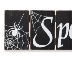 "Spooky" & "Wicked" Dual Sided Hinged Tabletop Decor 17 "Spooky" & "Wicked" Dual Sided Hinged Tabletop Decor -Northlight Sales Store 810547838 6