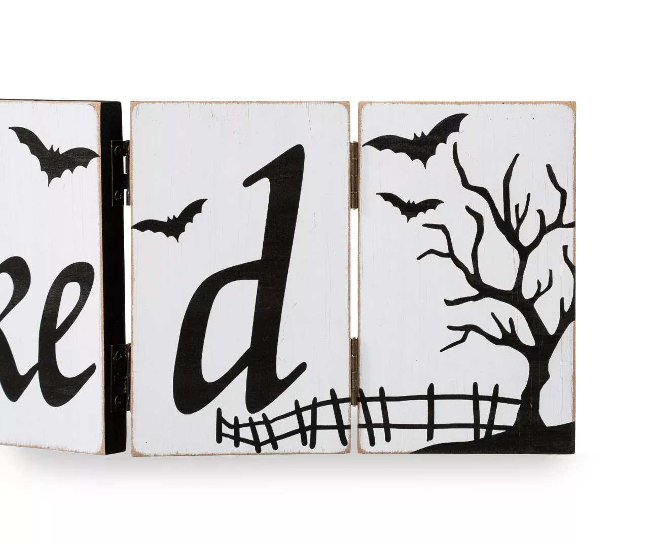 "Spooky" & "Wicked" Dual Sided Hinged Tabletop Decor 9 "Spooky" & "Wicked" Dual Sided Hinged Tabletop Decor - Image 7