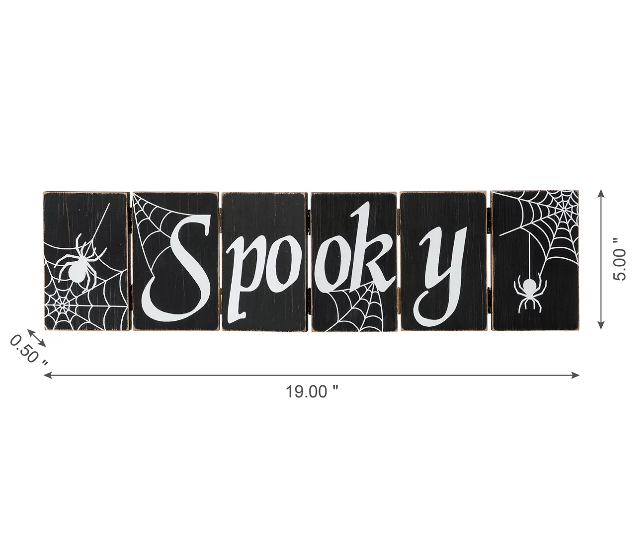 "Spooky" & "Wicked" Dual Sided Hinged Tabletop Decor 10 "Spooky" & "Wicked" Dual Sided Hinged Tabletop Decor - Image 8