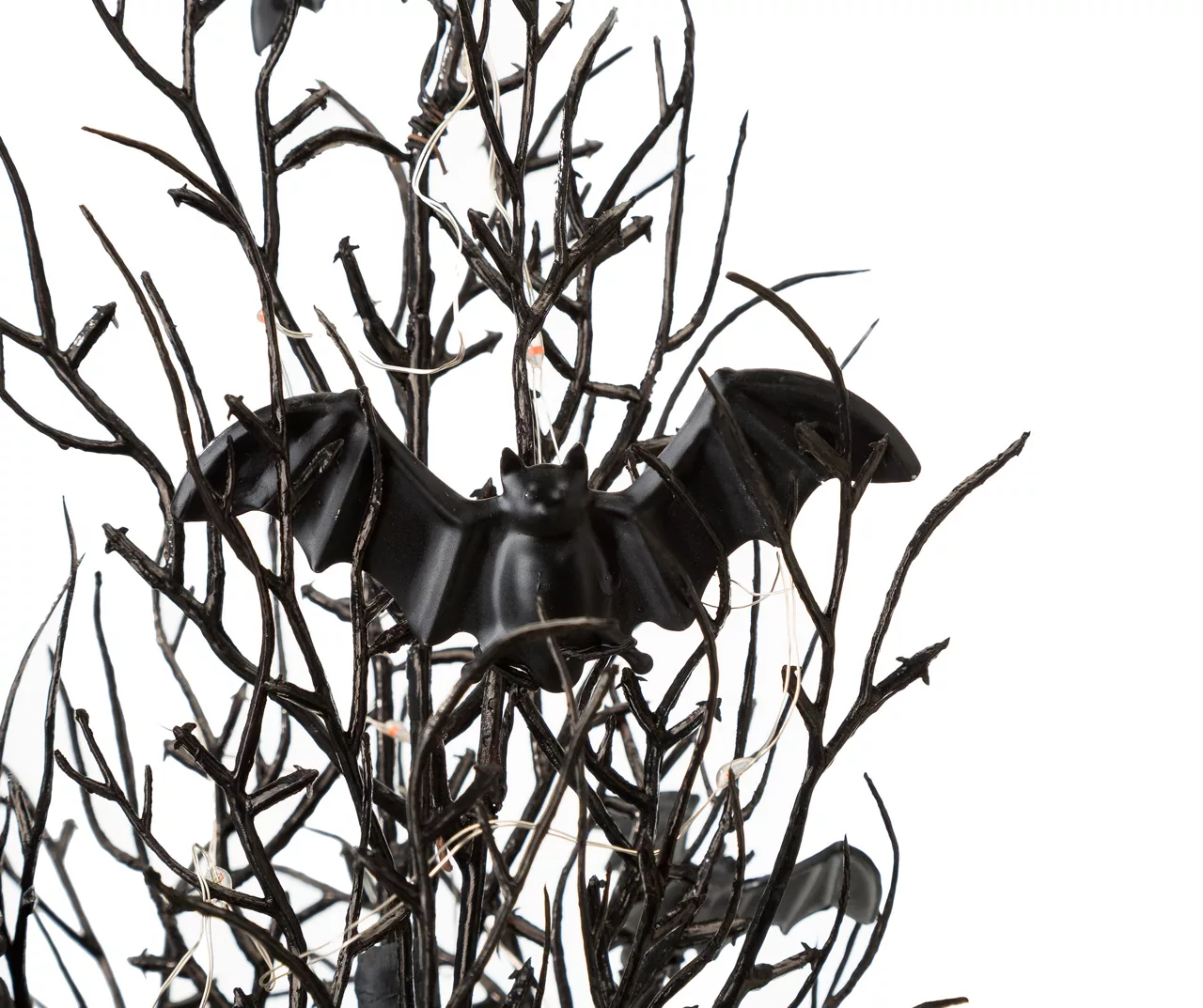 20" LED Bats Mini Halloween Tabletop Tree 5 20" LED Bats Mini Halloween Tabletop Tree - Image 3