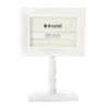 Whitewash Pedestal Picture Frame, (4" X 6") 1 Whitewash Pedestal Picture Frame, (4" X 6") -Northlight Sales Store 810548574