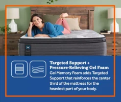 Sealy Edgefield Plush Euro Pillow Top Mattress -Northlight Sales Store 810548846 8 1