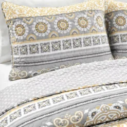 Nesco Damask & Medallion Quilt Set -Northlight Sales Store 810552915 21