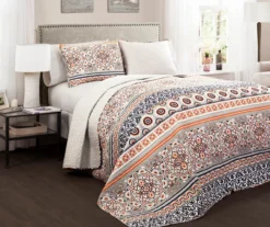 Nesco Damask & Medallion Quilt Set -Northlight Sales Store 810552984