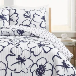 Scandinavian Floral Quilt Set -Northlight Sales Store 810553011 31