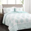 Leaf Teardrop Quilt Set -Northlight Sales Store 810553052