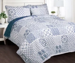 Monique Pattern Patchwork Quilt Set -Northlight Sales Store 810553061