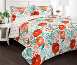 Poppy Garden Quilt Set -Northlight Sales Store 810553237