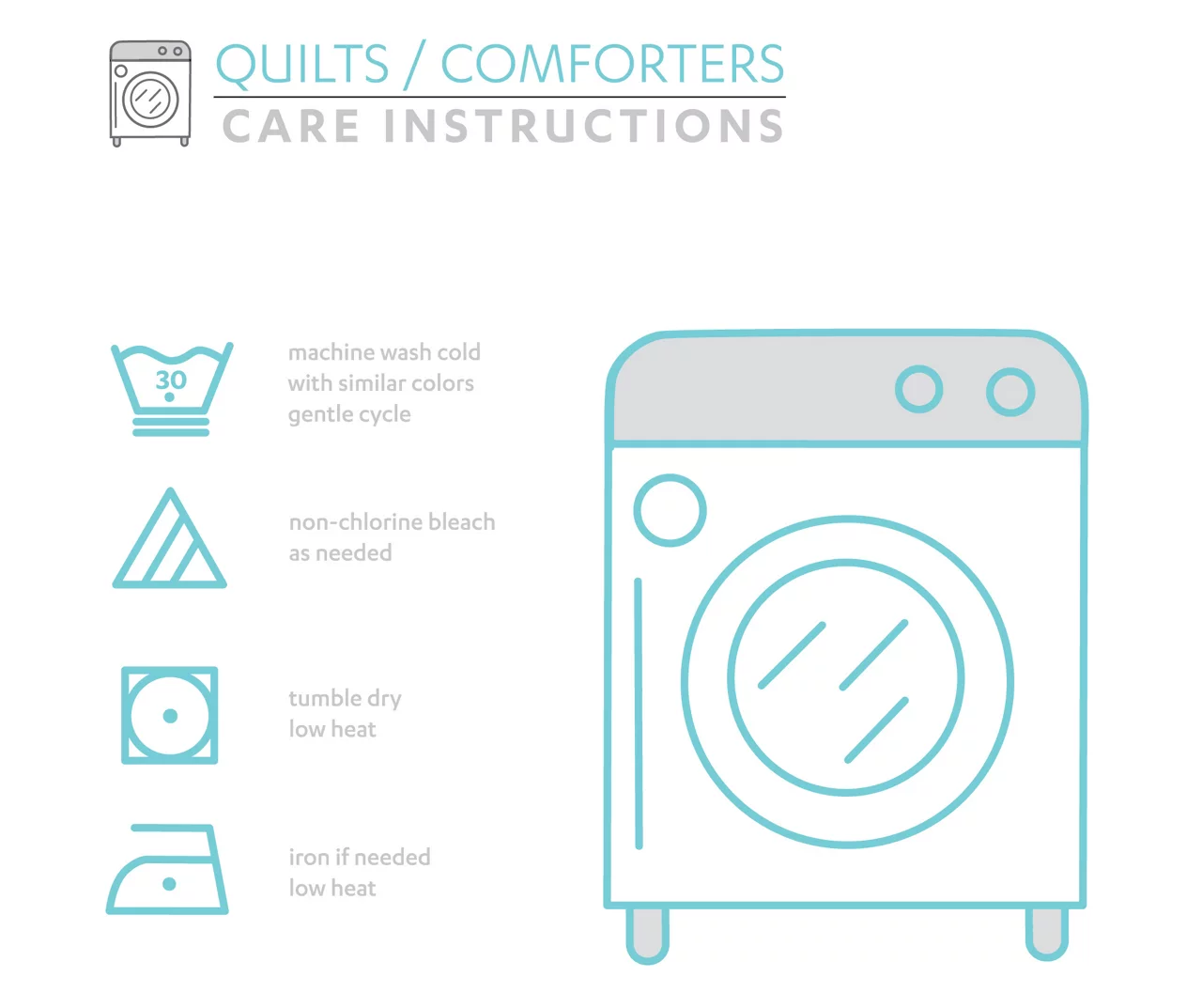 Hygge Geometric Reversible 3-Piece Quilt Set 15 Hygge Geometric Reversible 3-Piece Quilt Set - Image 13