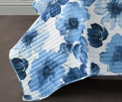 Leah Floral Reversible 3-Piece Quilt Set 29 Leah Floral Reversible 3-Piece Quilt Set -Northlight Sales Store 810553246 3