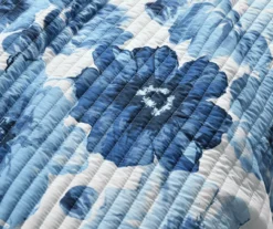 Leah Floral Reversible 3-Piece Quilt Set 31 Leah Floral Reversible 3-Piece Quilt Set -Northlight Sales Store 810553246 41