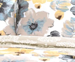 Leah Floral Reversible 3-Piece Quilt Set 22 Leah Floral Reversible 3-Piece Quilt Set -Northlight Sales Store 810553249 11