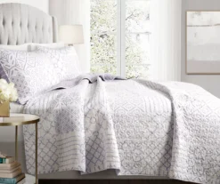 Monique Pattern Patchwork Quilt Set -Northlight Sales Store 810553263