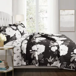 Zinnia Floral Quilt Set -Northlight Sales Store 810553287 1