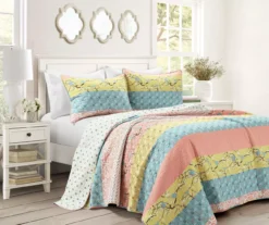 Royal Empire Pattern Block Quilt Set -Northlight Sales Store 810553298