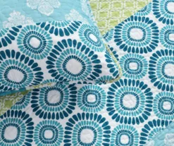 Bohemian Stripe Reversible 3-Piece Quilt Set 23 Bohemian Stripe Reversible 3-Piece Quilt Set -Northlight Sales Store 810553315 3