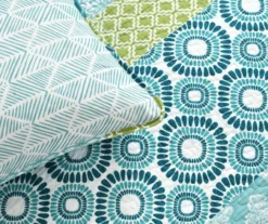 Bohemian Stripe Reversible 3-Piece Quilt Set 25 Bohemian Stripe Reversible 3-Piece Quilt Set -Northlight Sales Store 810553315 41