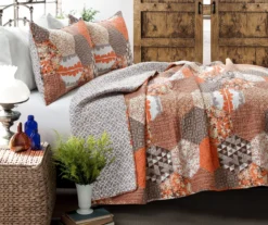 Briley Geometric Hexagon Reversible 3-Piece Quilt Set -Northlight Sales Store 810553323 11