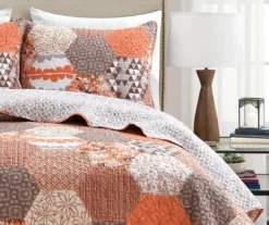 Briley Geometric Hexagon Reversible 3-Piece Quilt Set -Northlight Sales Store 810553323 21