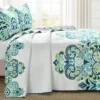 Clara Floral Reversible 3-Piece Quilt Set -Northlight Sales Store 810553330 1