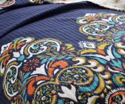 Clara Floral Reversible 3-Piece Quilt Set 41 Clara Floral Reversible 3-Piece Quilt Set -Northlight Sales Store 810553332 31