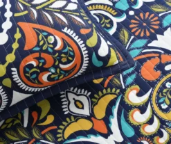 Clara Floral Reversible 3-Piece Quilt Set 39 Clara Floral Reversible 3-Piece Quilt Set -Northlight Sales Store 810553332 4