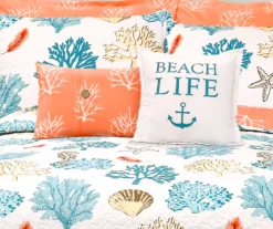 Coastal Reef Reversible Quilt Set -Northlight Sales Store 810553334 2
