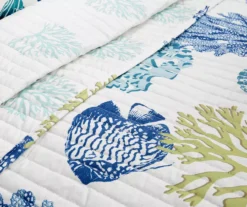 Coastal Reef Reversible Quilt Set -Northlight Sales Store 810553335 11