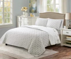 Adalia Floral Reversible 3-Piece Quilt Set -Northlight Sales Store 810553342 21