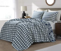 Aubree Arabesque Reversible 3-Piece Quilt Set 20 Aubree Arabesque Reversible 3-Piece Quilt Set -Northlight Sales Store 810553349 21