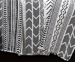 Hygge Black & White Geometric Reversible Full/Queen 3-Piece Quilt Set -Northlight Sales Store 810553387 4