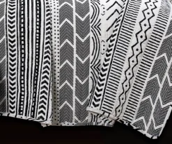 Hygge Black & White Geometric Reversible Full/Queen 3-Piece Quilt Set -Northlight Sales Store 810553387 41