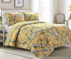Dolores Floral Reversible 3-Piece Quilt Set -Northlight Sales Store 810553395 11