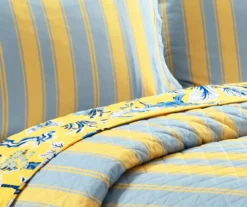 Dolores Floral Reversible 3-Piece Quilt Set -Northlight Sales Store 810553395 41