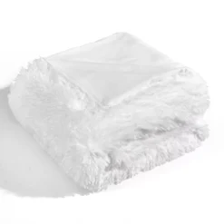 Emma White Faux Fur Throw, (50" X 60") -Northlight Sales Store 810553469 41