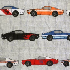 Beige Multicolor Race Cars Quilted Sherpa Throw, (50" X 60") 10 Beige Multicolor Race Cars Quilted Sherpa Throw, (50" X 60") -Northlight Sales Store 810553485 2