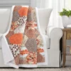 Briley Geometric Hexagon Quilted Sherpa Throw -Northlight Sales Store 810553561