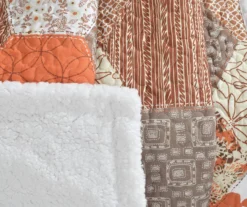 Briley Geometric Hexagon Quilted Sherpa Throw 12 Briley Geometric Hexagon Quilted Sherpa Throw -Northlight Sales Store 810553561 2