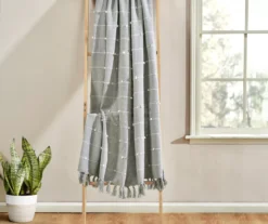 White Tufted Boho Tassel Throw -Northlight Sales Store 810553564