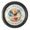 Margaritaville "It's 5 O'clock Somewhere" Wall Clock, (15.75") -Northlight Sales Store 810557178
