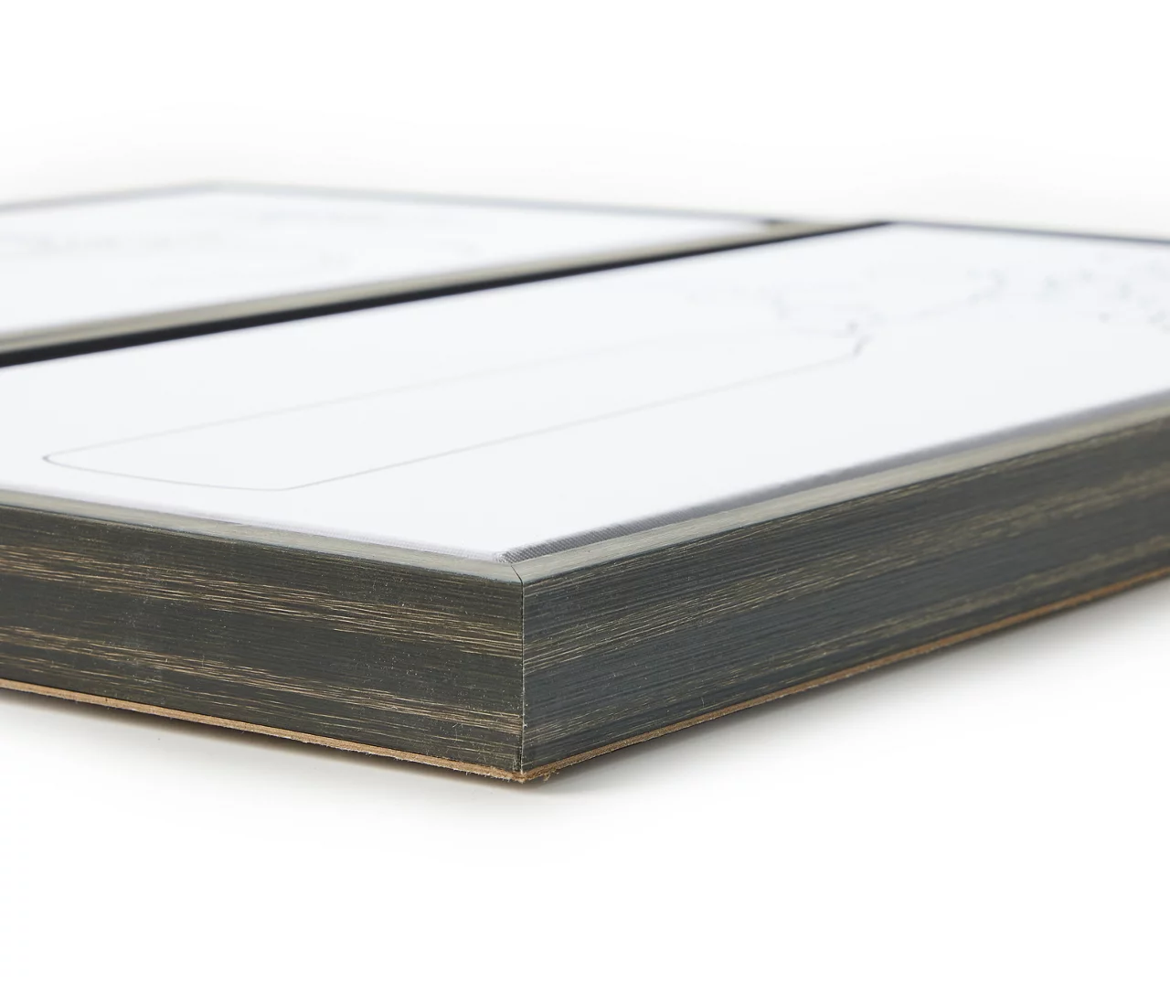 White & Black Floral Framed Canvas, 2-Pack 4 White & Black Floral Framed Canvas, 2-Pack - Image 2