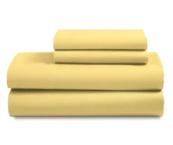 Yellow Microfiber Sheet Set 16 Yellow Microfiber Sheet Set -Northlight Sales Store 810564914 2