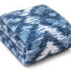 Broyhill Geometric Lines Velvet Blanket -Northlight Sales Store 810565092 810564997