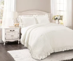 Lush Decor Reyna Ruffle-Trim 3-Piece Comforter Set 25 Lush Decor Reyna Ruffle-Trim 3-Piece Comforter Set -Northlight Sales Store 810570656 1