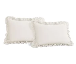 Lush Decor Reyna Ruffle-Trim 3-Piece Comforter Set 35 Lush Decor Reyna Ruffle-Trim 3-Piece Comforter Set -Northlight Sales Store 810570656 2
