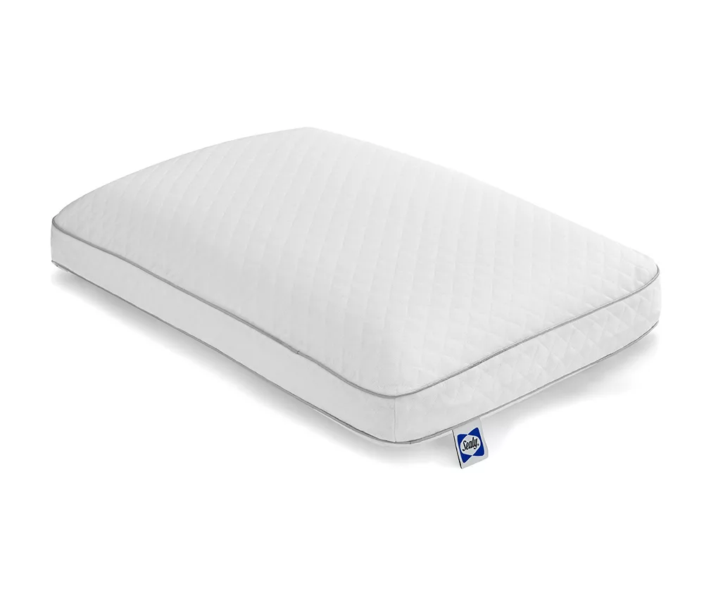 White Quilted Memory Foam Pillow 3 White Quilted Memory Foam Pillow
