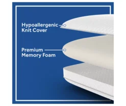 White Quilted Memory Foam Pillow 7 White Quilted Memory Foam Pillow -Northlight Sales Store 810571087 3